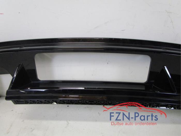 VW Tiguan 5NA R - Line Diffuser Achterbumper HG Zwart 4PDC