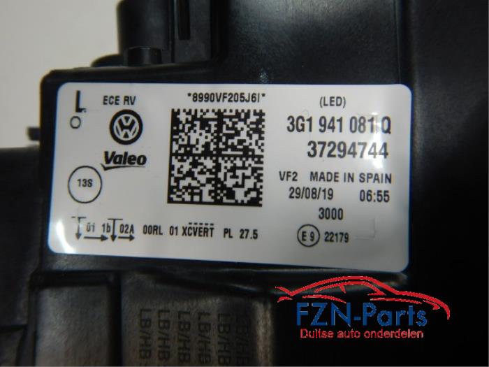 VW Passat B8 Facelift Matrix IQ-Light Koplamp Links