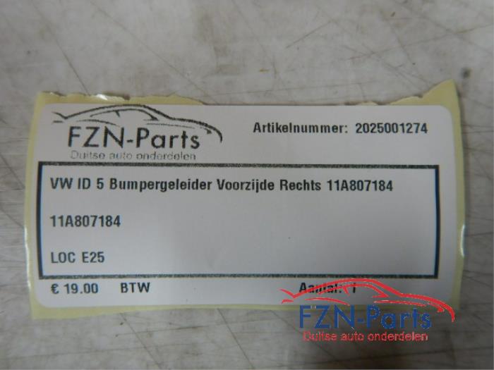 VW ID5 Bumpergeleider Voorzijde Rechts