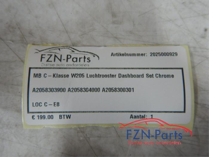 Luchtrooster Dashboard Mercedes C-Klasse (22735915)