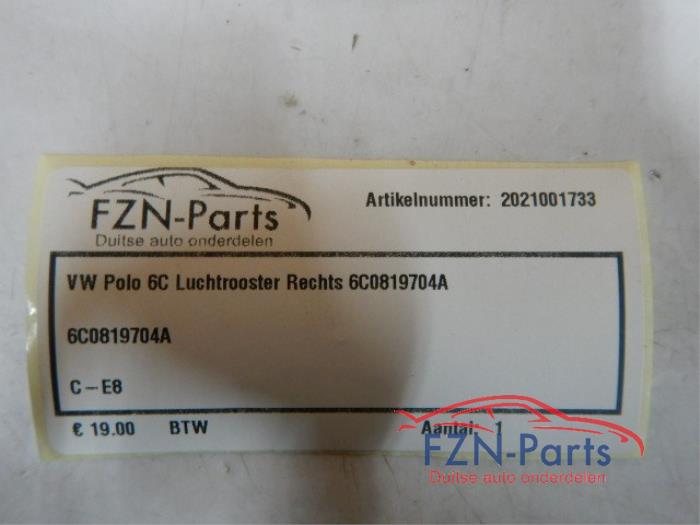 Luchtrooster zijkant Volkswagen Polo (22742826)