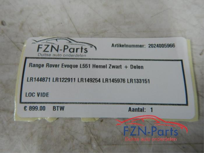 Hemelbekleding Landrover Evoque (22734533)
