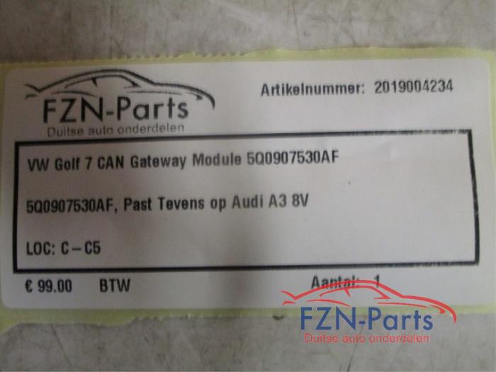 VW Golf 7 CAN Gateway Module
