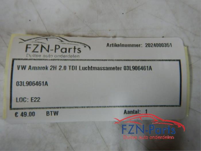 VW Amarok 2H 2.0 TDI Luchtmassameter