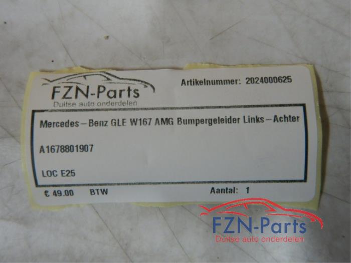 Mercedes-Benz GLE W167 AMG Bumpergeleider Links-Achter
