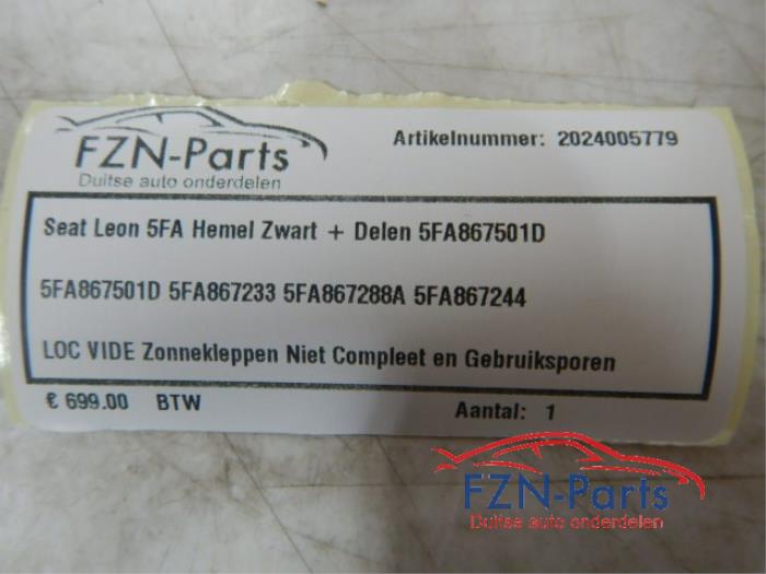 Hemelbekleding Seat Leon (22734557)