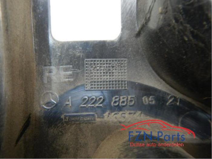Mercedes-Benz S-Klasse W222 Bumpergeleider Rechts-Achter