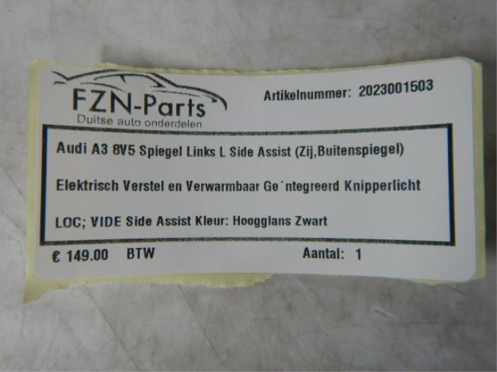 Buitenspiegel links Audi A3 (22725329)
