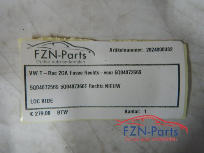 Fusee rechts-voor Volkswagen T-Roc (22729920)