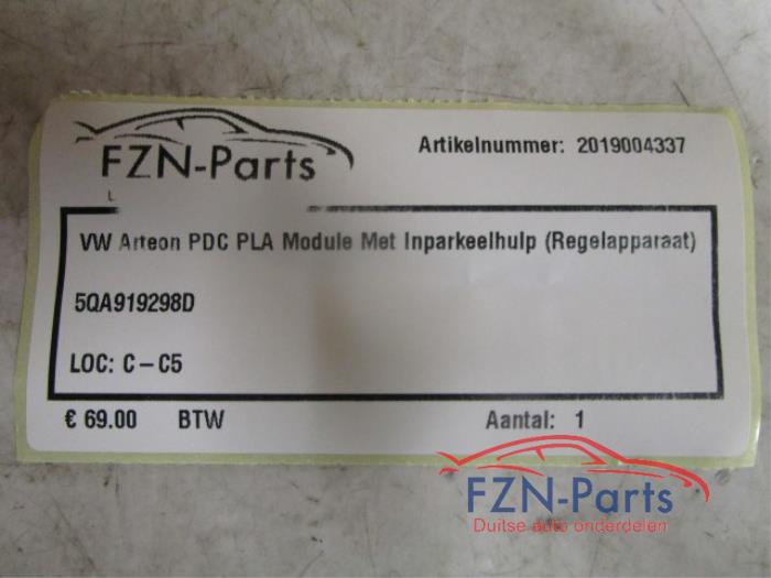 Parkeerhulp computer Volkswagen Arteon (22738090)