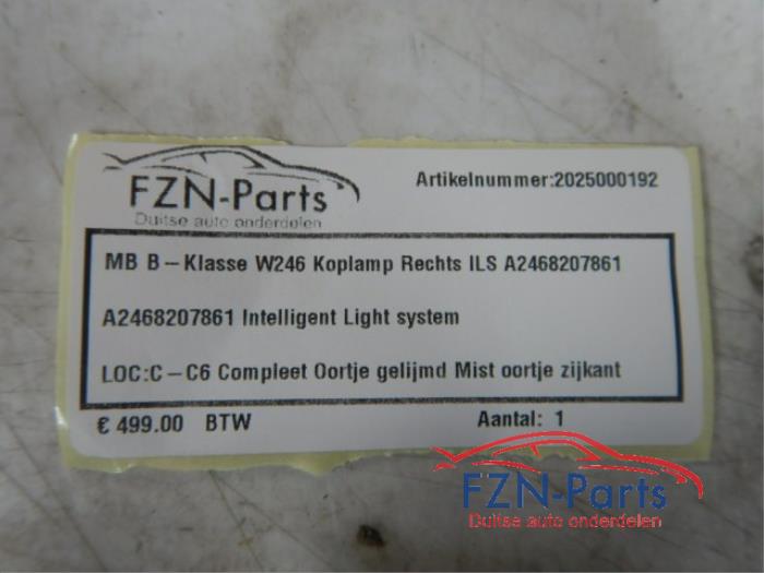 Koplamp rechts Mercedes B-Klasse (22722941)