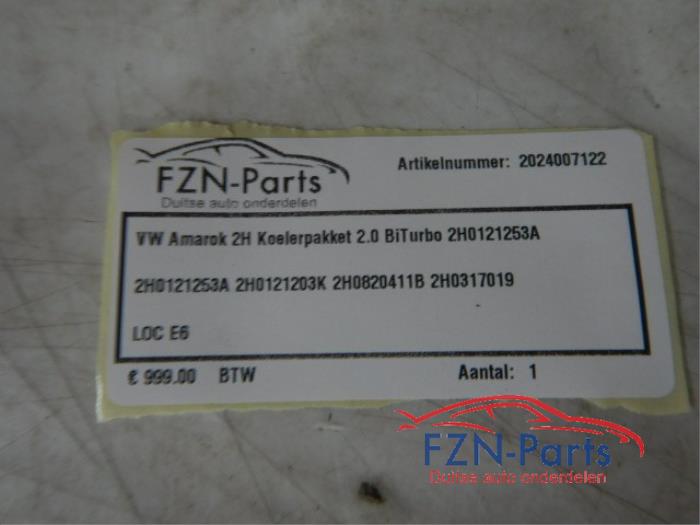 Koelerset Volkswagen Amarok (22726843)