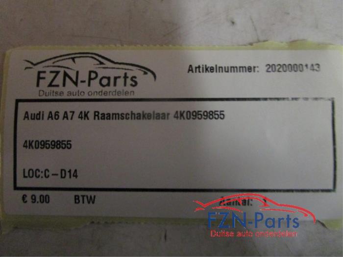 Elektrisch Raam Schakelaar Audi A6 (22729093)