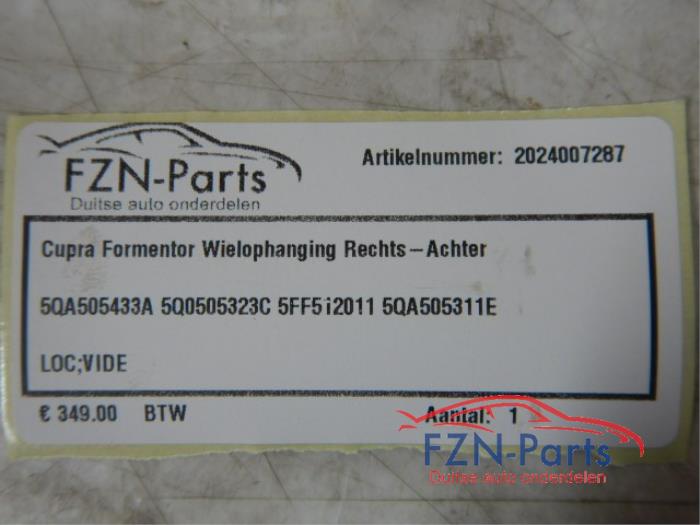 Wielophanging rechts-achter Cupra Formentor (22729589)