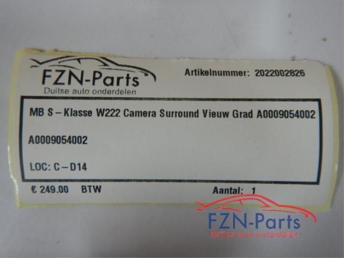 Camera voorzijde Mercedes S-Klasse (22740282)