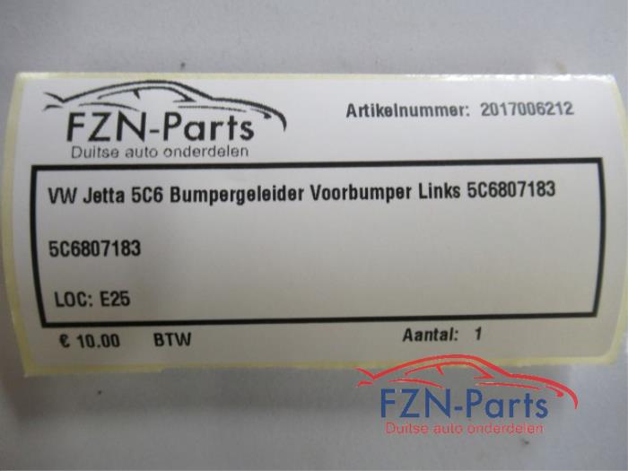 Bumpersteun links-voor Volkswagen Jetta (22739562)