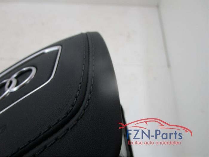 Audi A6 A7 4K Stuurairbag Leer Zwart Stiksel