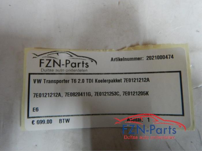VW Transporter T6 2.0 TDI Koelerpakket