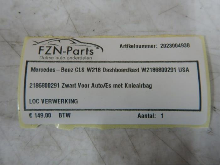 Dashboard Mercedes CLS-Klasse (22730936)