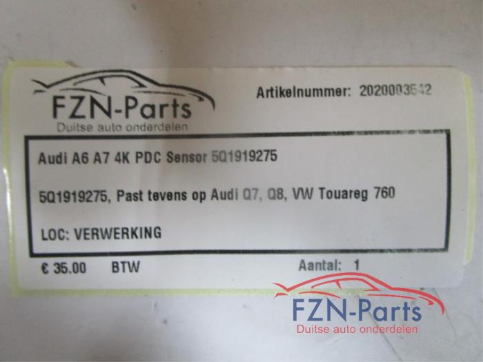 PDC Sensor Audi A7 (22730885)