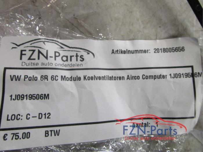 Kachel Ventilatiemotor Volkswagen Polo (22742706)