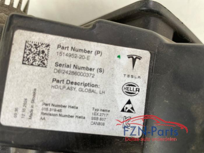 Koplamp links Tesla Model 3 (22758381)