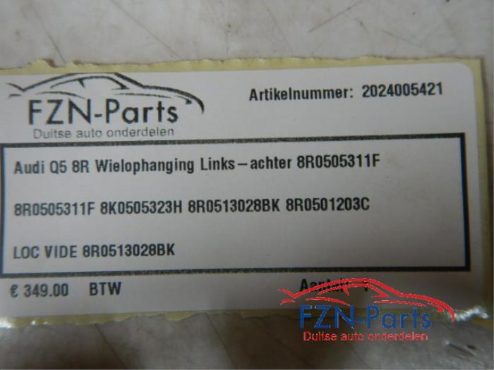 Wielophanging links-achter Audi Q5 (22729560)