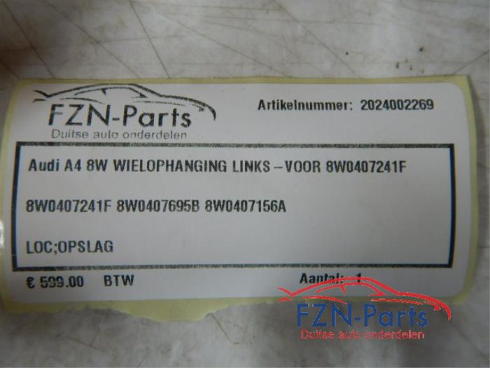 Wielophanging links-voor Audi A4 (22729782)