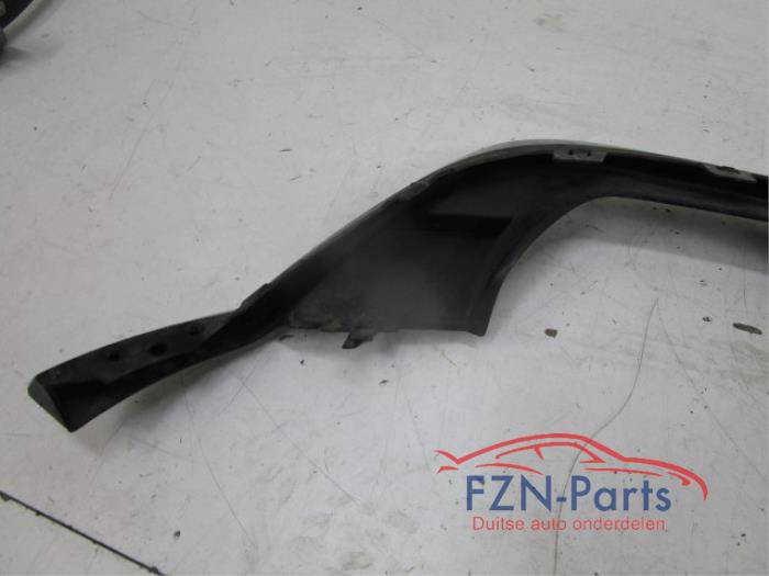 VW Golf 7 R Facelift Onderlip Achterbumper Hoogglans Zwart