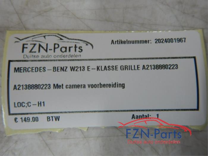 Mercedes-Benz E-Klasse W213 Grille A2138880223