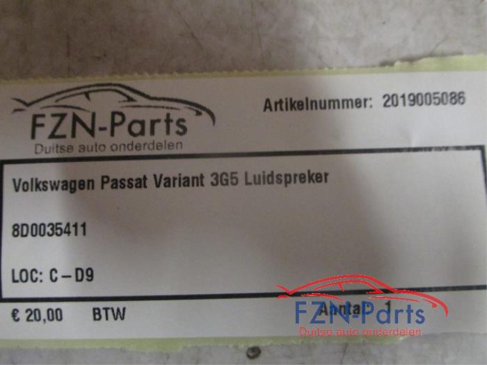 VW Passat B8 Variant 3G5 Luidspreker