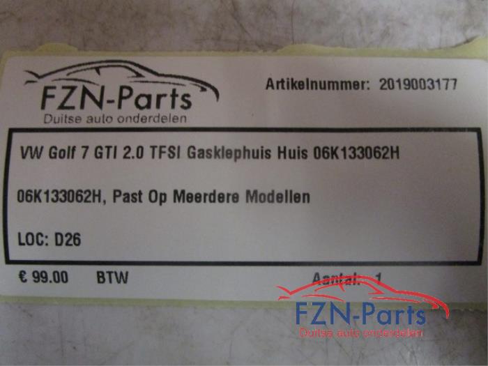 Gasklephuis Volkswagen Golf (22738943)