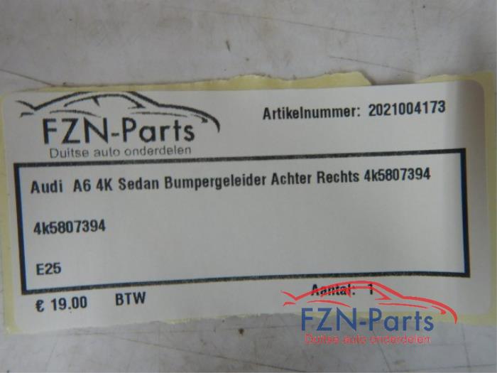 Audi A6 4K Sedan Bumpergeleider Achter Rechts