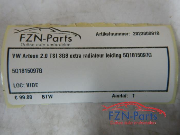 Kachel Radiateur Volkswagen Arteon (22741052)
