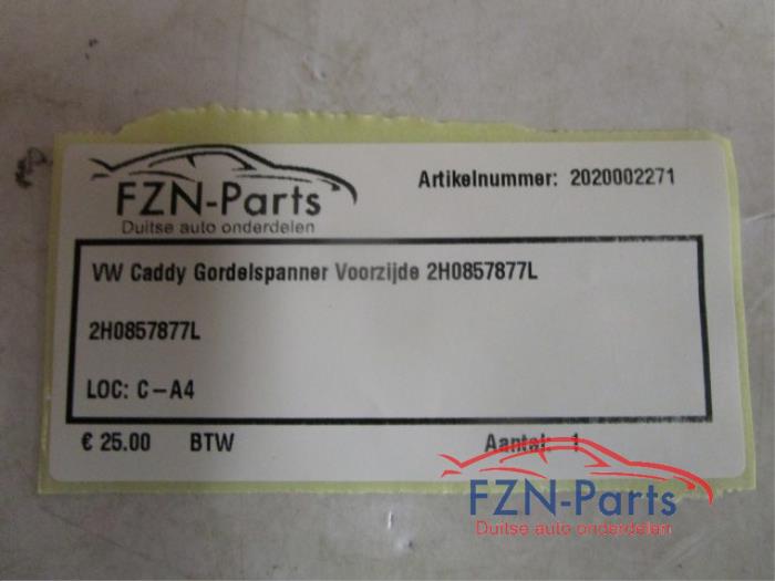Gordelspanner Set Volkswagen Caddy (22744303)