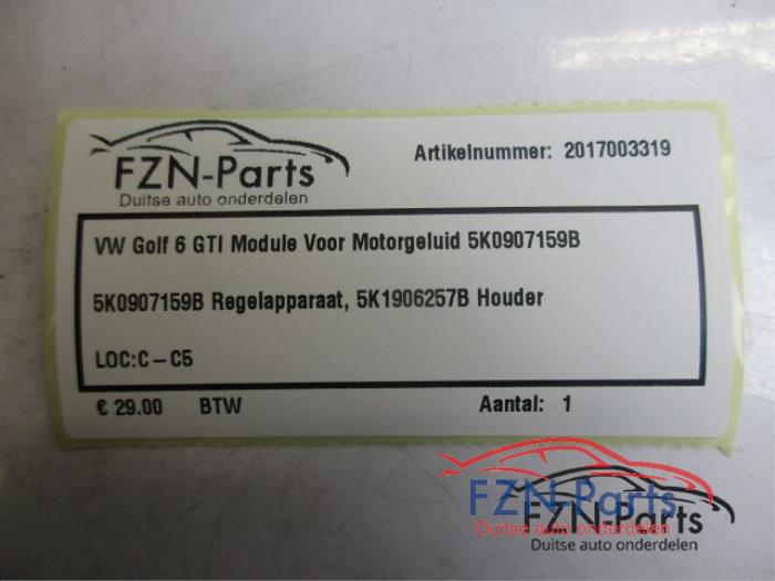 Computer Motormanagement Volkswagen Golf (22745306)