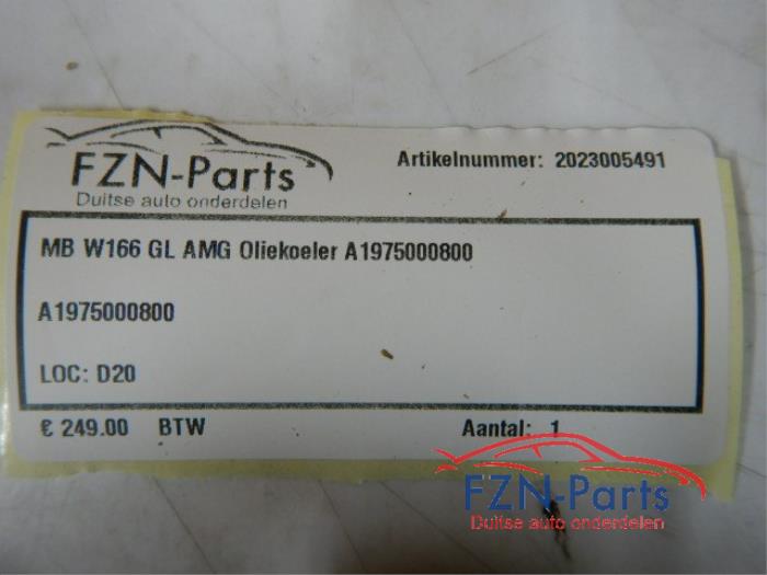 Oliekoeler Mercedes GLE (22740701)