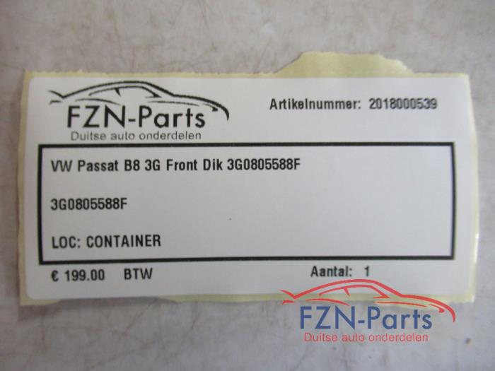 Frontdeel steun Volkswagen Passat (22742738)