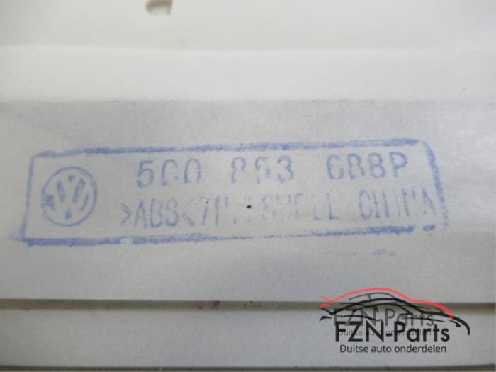 VW Golf 7 GTD Embleem Sticker Logo Zijscherm Rechts
