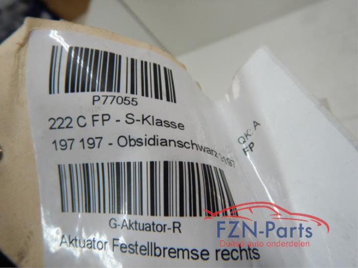 Handrem motor Mercedes S-Klasse (22738921)