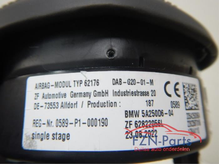 BMW 3-Serie G20 Facelift M Stuur Leer Leder MF+F1+ACC Stuurairbag