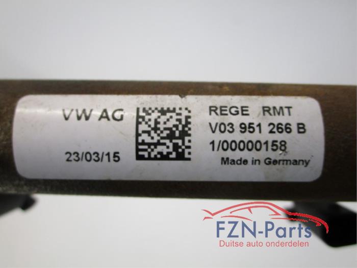 Brandstof retourleiding Volkswagen Golf (22743987)