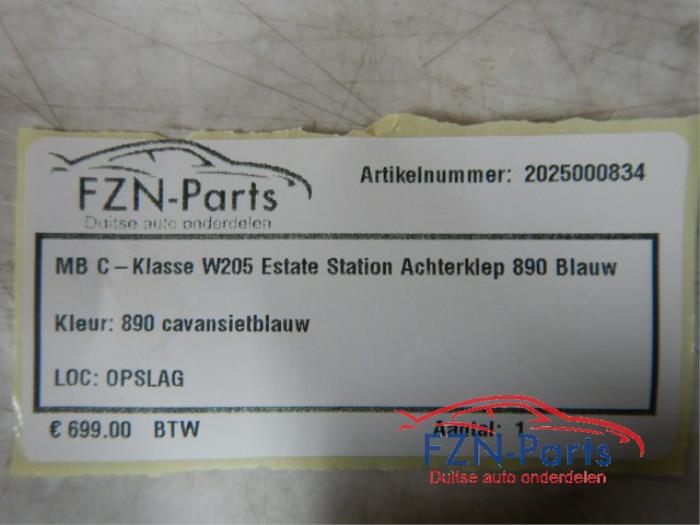 Mercedes-Benz C-Klasse W205 Estate Combi Achterklep