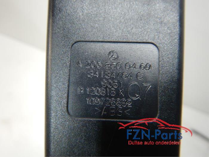 Veiligheidsgordel links-achter Mercedes C-Klasse (22744483)