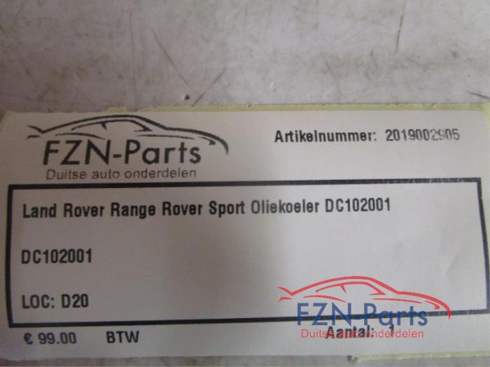 Land Rover Range Rover Sport Oliekoeler