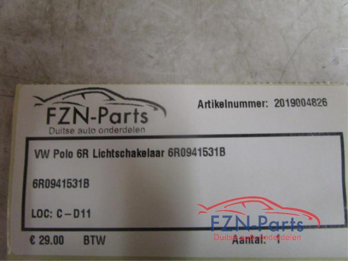 Licht Schakelaar Volkswagen Polo (22735515)