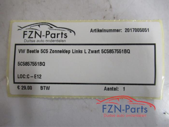 Zonneklep Volkswagen Beetle (22727935)