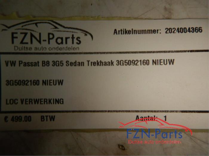 VW Passat B8 3G5 Sedan Elektrisch Wegklapbare Trekhaak