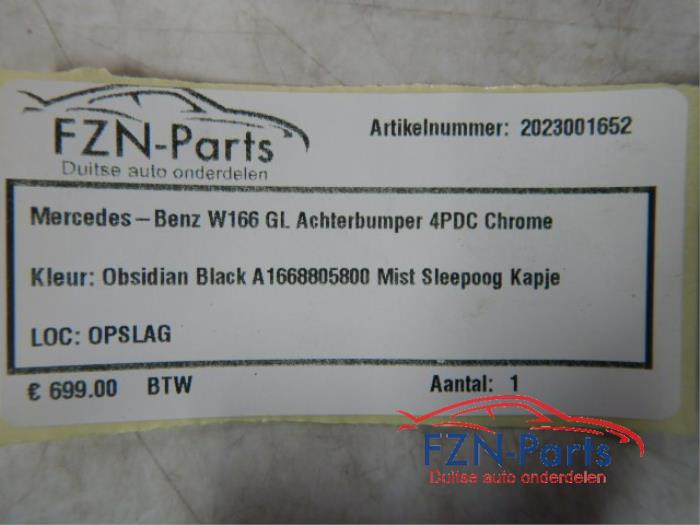 Achterbumper Mercedes Diversen (22724045)