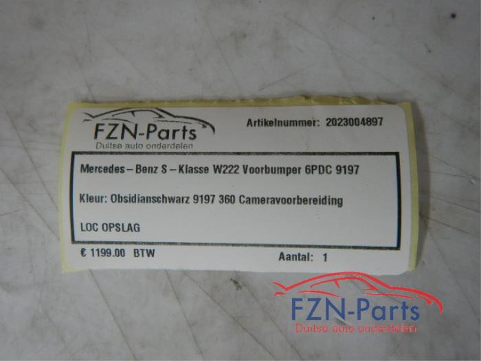 Voorbumper Mercedes S-Klasse (22722133)